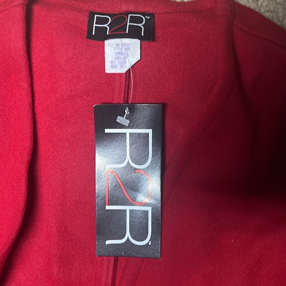 Elegant R2E Red Women's Robe - Picture 2 of 3